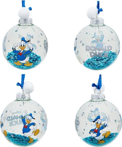 Disney - Set Of 7 Christmas Tree Baubles - Mickey & Friends